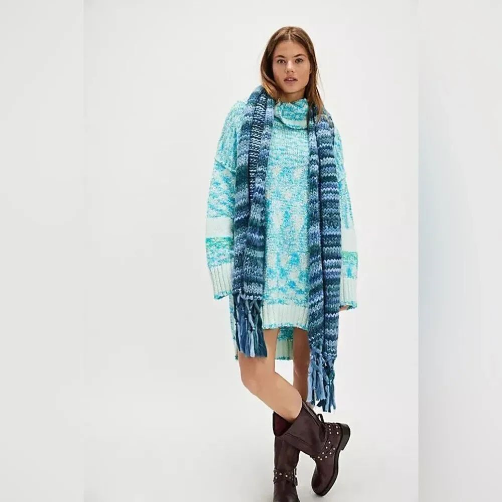 FREE PEOPLE Winter Storm Tunic Sweater Dress NEW